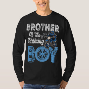 Brother of the Birthday Boy Dirt Bike B-day motocr T-Shirt