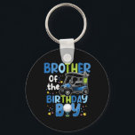 Brother Of The Birthday Boy Golf Themed Matching P Keychain<br><div class="desc">Brother Of The Birthday Boy Golf Themed Matching Party</div>