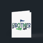 Brother Of The Birthday Boy Hole In One Golf Sport Card<br><div class="desc">Brother Of The Birthday Boy Hole In One Golf Sport Matching</div>