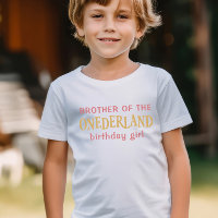 Brother of the birthday girl Alice in Wonderland