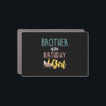 Brother Of The Birthday Girl Brother Gifts Unicorn Car Magnet<br><div class="desc">Brother Of The Birthday Girl Brother Gifts Unicorn Birthday T-Shirt_1</div>