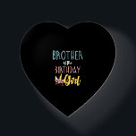 Brother Of The Birthday Girl Brother Gifts Unicorn Paperweight<br><div class="desc">Brother Of The Birthday Girl Brother Gifts Unicorn Birthday T-Shirt_1</div>