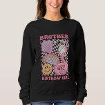 Brother of the Birthday Girl Pool Party Family Par Sweatshirt<br><div class="desc">Brother of the Birthday Girl Pool Party Family Party Decor</div>