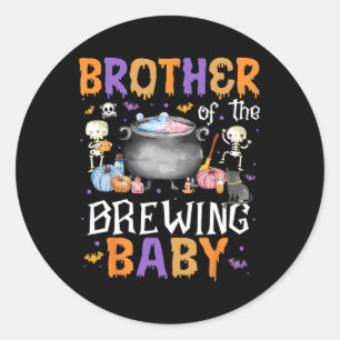 Brother Of The Brewing Ba Classic Round Sticker
