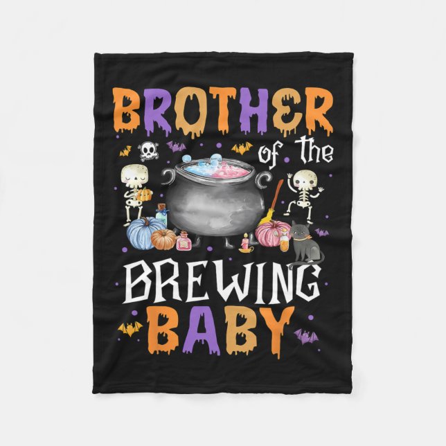 Brother Of The Brewing Ba  Fleece Blanket (Front)