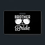 Brother of the Bride Badge<br><div class="desc">Brother of the Bride.

A meaningful gift from children to their parents - who have worked hard to nurture and love them wholeheartedly

With a simple but meaningful design,  this will be a special gift for parents on family gatherings,  parents' birthdays,  parents' wedding anniversaries, ... </div>