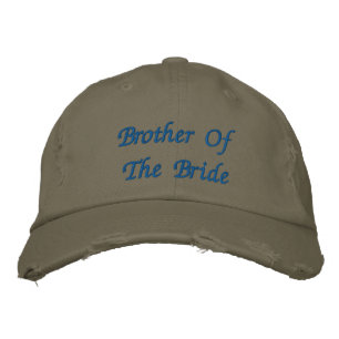 Brother Of The Bride Embroidered Baseball Cap