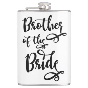 Brother of the Bride Flask