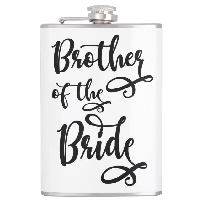 Brother of the Bride Flask (Front)