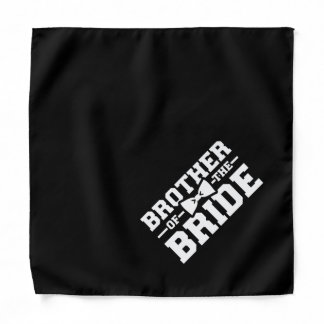 Brother Of The Bride Gift For Brother Bandana