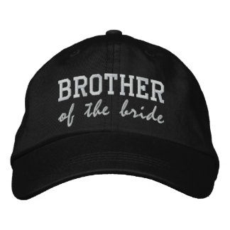 Brother of the Bride / Groom Embroidered Baseball Hat