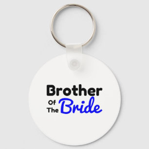 Brother of the bride keychain