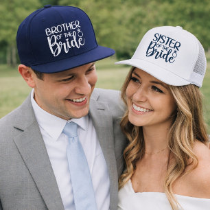 Brother of the Bride Wedding Party Visor