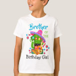 Brother of the first birthday fiesta | Mexico T-Shirt<br><div class="desc">Celebrate  birthday with this special t-shirt,  special and personalized design</div>