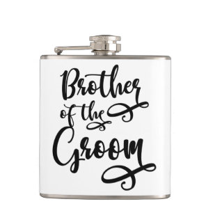 Brother of the Groom Flask