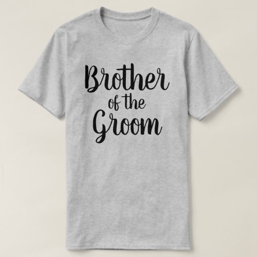 Brother of the Groom T_Shirt