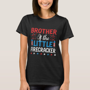 Brother Of The Little Firecracker Shirt 4th Of Jul