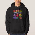 Brother Of The Little Monster Birthday Party Famil Hoodie<br><div class="desc">Brother Of The Little Monster Birthday Party Family Monster</div>