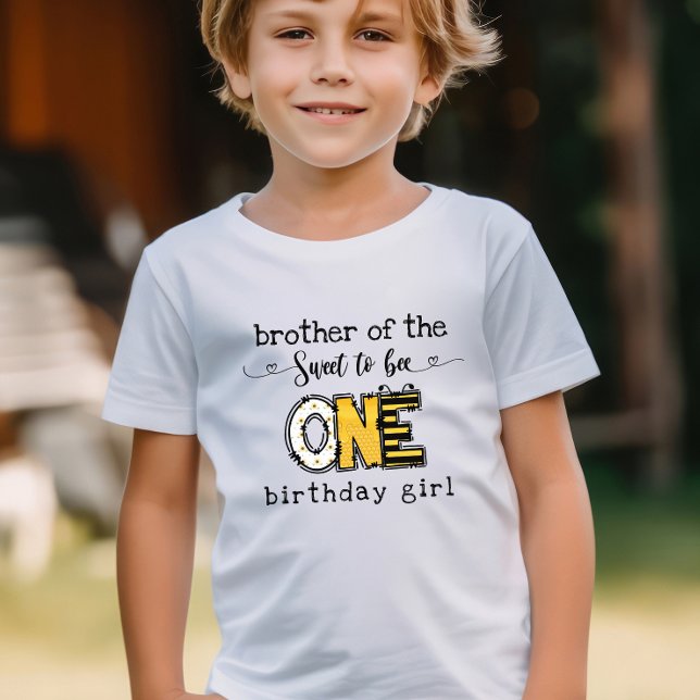Brother of the So sweet to bee one birthday  T-Shirt (Creator Uploaded)