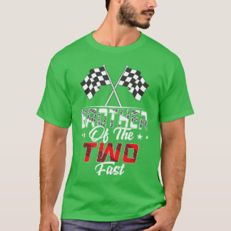 Brother Of The Two Fast Second Birthday Racing Fam T-Shirt