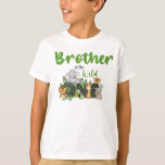 Brother of the Wild One Jungle Safari Zoo Animals T-Shirt Brother of the Wild One Jungle Safari Zoo Animals T-Shirt