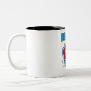 Brother Patrol Shirt - Dog Mom Dad Funny Gift Two-Tone Coffee Mug