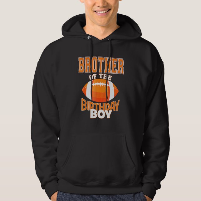 Brother Player Of The Family Matching Rugby Hoodie (Front)