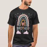 Brother Rainbow For Men Family Matching Birthday p T-Shirt<br><div class="desc">Brother Rainbow For Men Family Matching Birthday party</div>