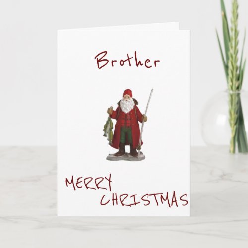 BROTHER READY TO CELEBRATE CHRISTMAS HOLIDAY CARD
