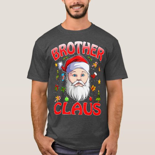 Brother Santa Claus Christmas Matching Costume T_Shirt