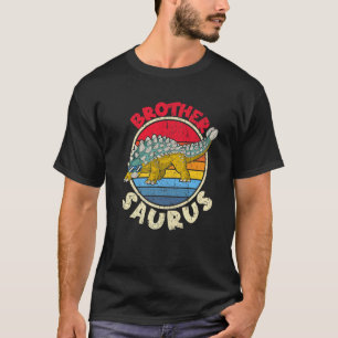 Brother Saurus I Ankylosaurus Dinosaur I Family Ma T-Shirt