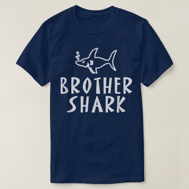 Brother Shark  T-Shirt (Design Front)