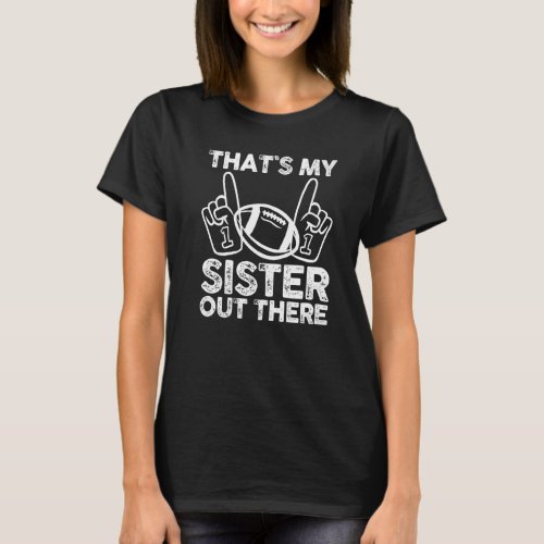 Brother Sister American Football T_Shirt