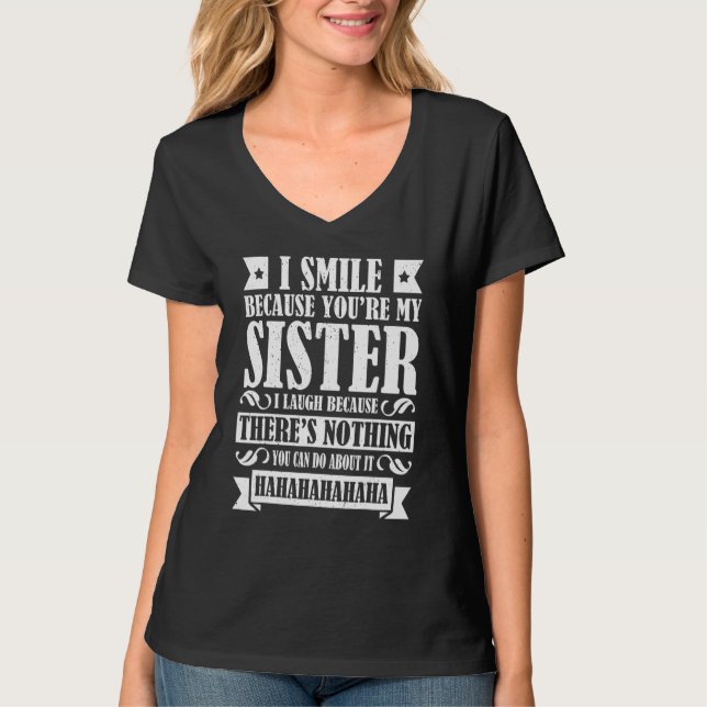 Brother Sister Matching Outfits Nothing You Can Do T-Shirt (Front)