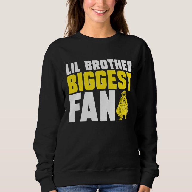 Brother Sister  Softball Catcher Sweatshirt (Front)