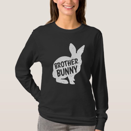 Brother Son Bunny Matching Group Funny Family East T_Shirt