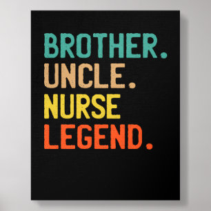BROTHER UNCLE NURSE LEGEND COOL UNCLE FOAM CORE PHOTO TILE