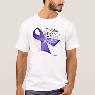 Brother Violet Ribbon-  Hodgkins Lymphoma T-Shirt