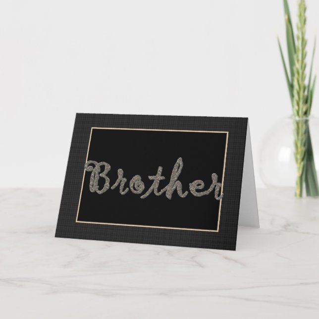 BROTHER Wedding Invite (Front)