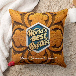 "Brotherhood Above All" Throw Pillow