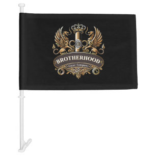 Brotherhood Cigar Company Car Flag