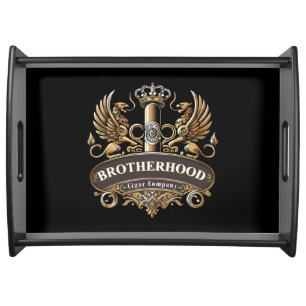Brotherhood Cigar Company Serving Tray