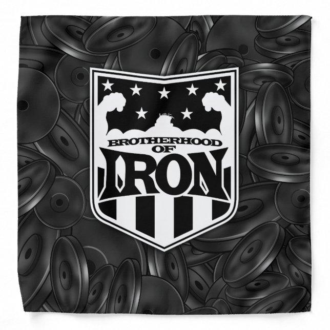 BROTHERHOOD OF IRON BANDANA (Front)