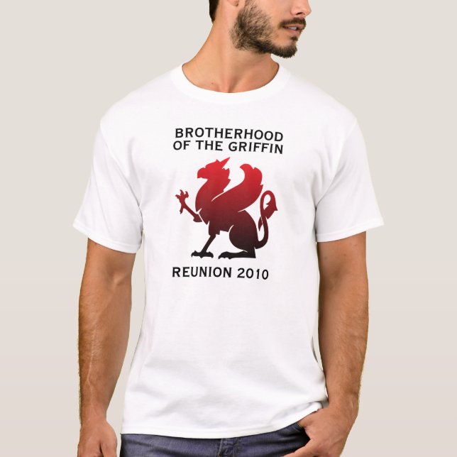 Brotherhood of the Griffin Reunion Logo Tee Shirt (Front)