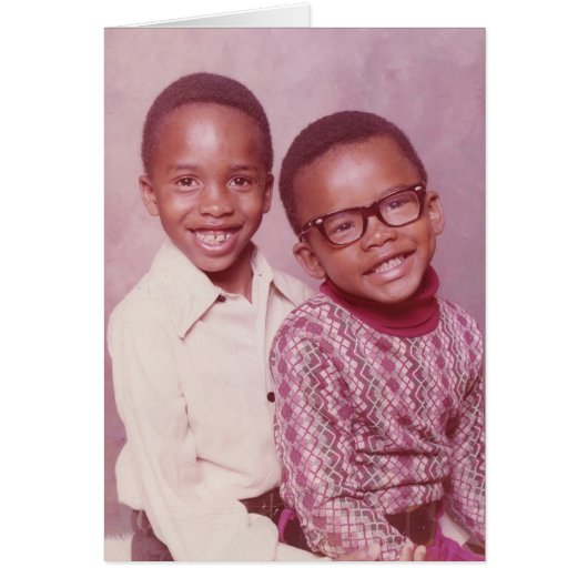 BROTHERS CIRCA 1974 CARDS (Front)