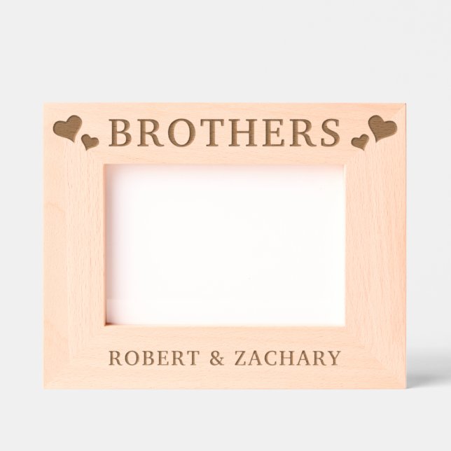 Brothers Engraved Frames (Front)