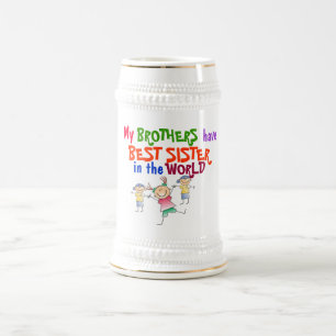 Brothers have Best Sister Mug