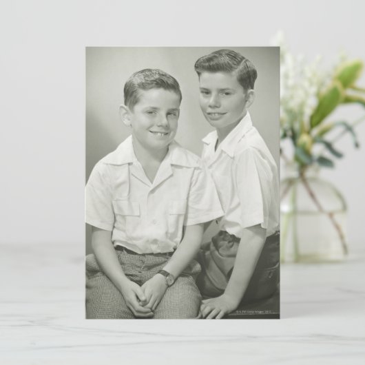 Brothers in Studio (Standing Front)