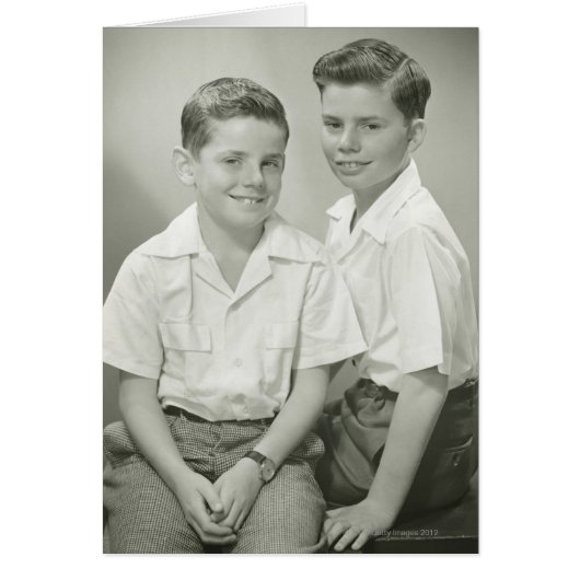 Brothers in Studio Cards (Front)