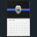 Brothers Keeper Badge Thin Blue Line Calendar<br><div class="desc">"Proud To Be My Brother's Keeper" is beautiful, original Thin Blue Line calendar arwork that will remind you of all significant dates of the year including the most important date of all, Peace Officers Memorial Day. Our calendar looks great in the home or office. Leave us a LIKE on our...</div>